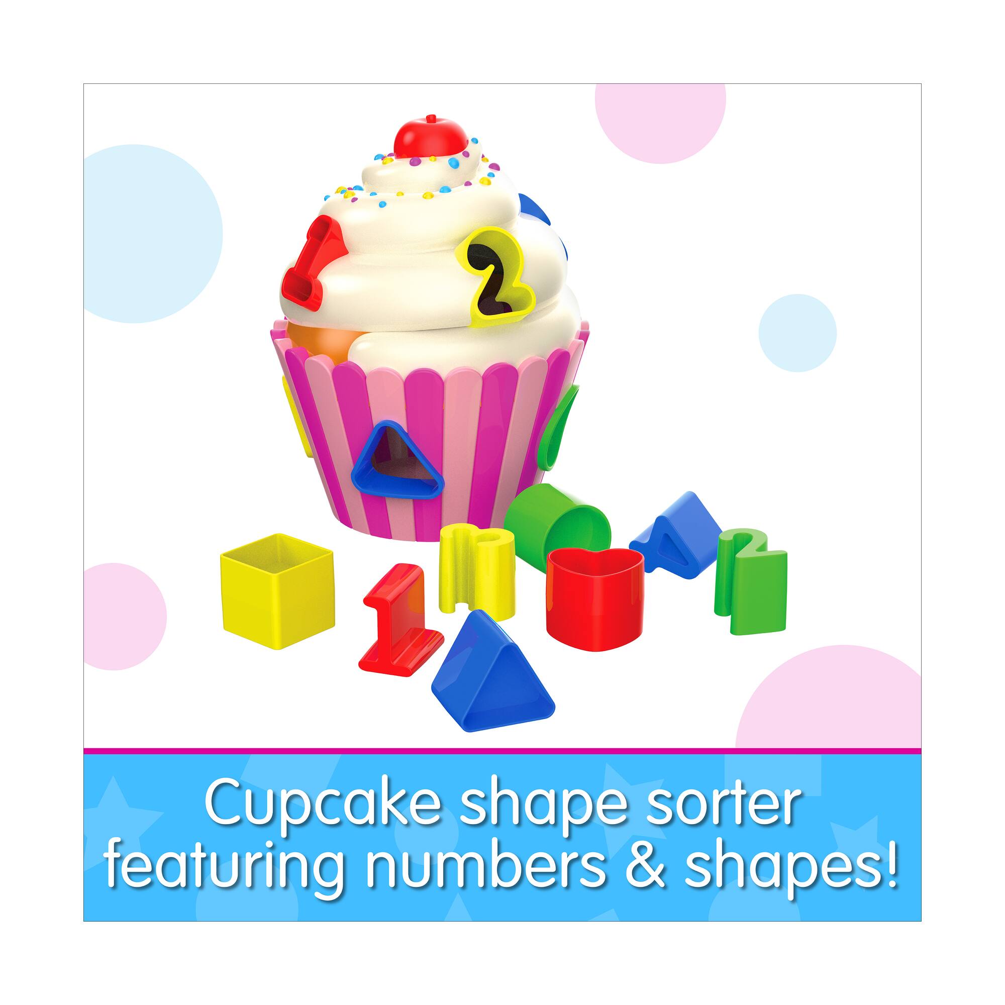 Early Learning - Cupcake Shape Sorter